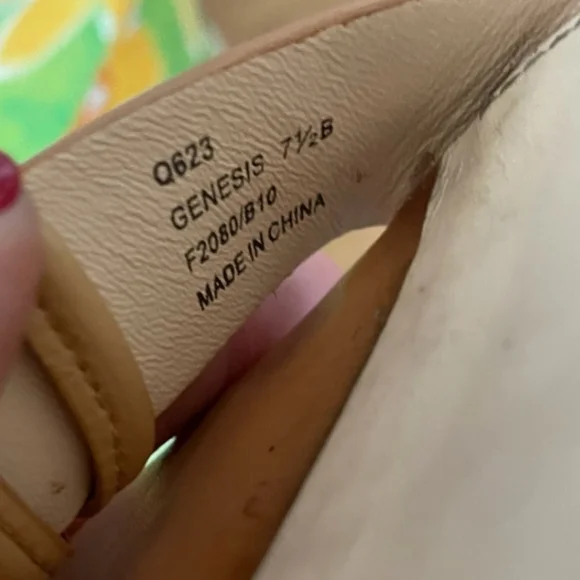Coach Cream Heeled Sandals - Picture 4 of 4